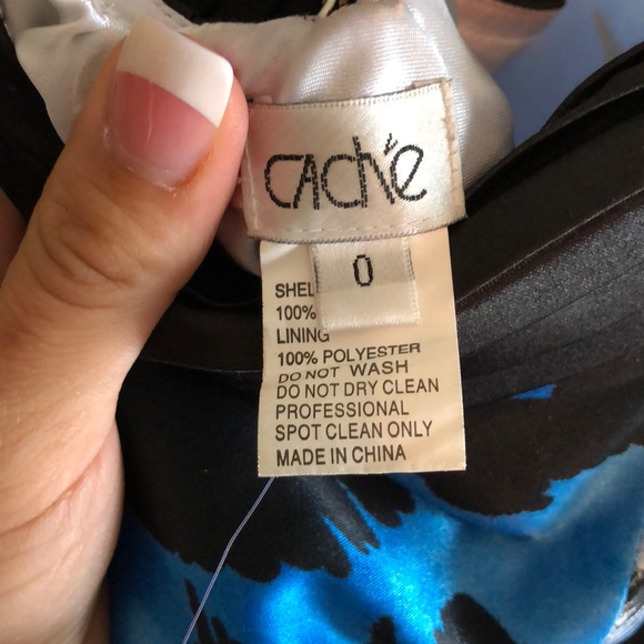 Cache Halter low back gown - Picture 8 of 8